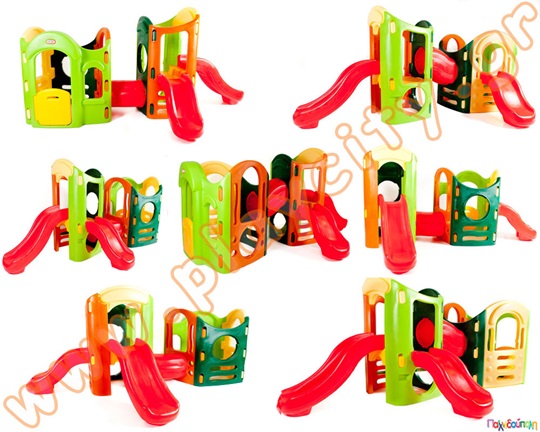 Πλαστικό Σύστημα Παιδικής Χαράς Ρυθμιζόμενο 8 σε 1 Little Tikes