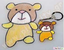 Λευκό θερμοσυρικνούμενο χαρτί / Shrink Paper 20x30 εκ. σετ 5 τμχ.  Κατασκευές Χειροτεχνίας