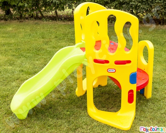 Πλαστική τσουλήθρα Αναρριχητής κρύψου και γλίστρα Little Tikes