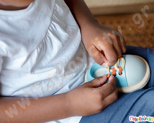 Παιχνίδι Συντονισμού Παπουτσάκι Plan Toys