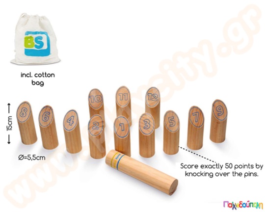 Παιχνίδι ρίψης ξύλινων στόχων - Finnish Throwing Game