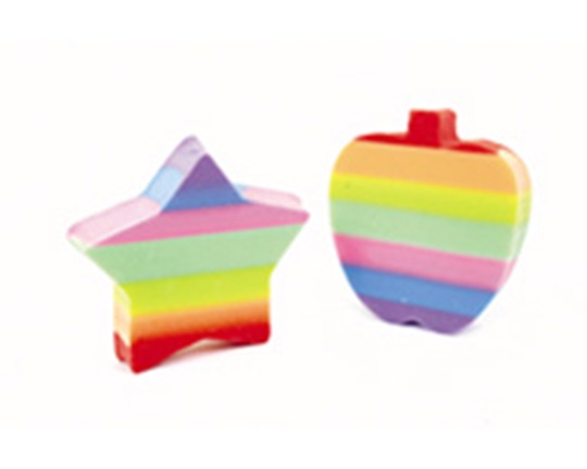 Μικροδωράκια Δύο σβήστρες πολύχρωμες