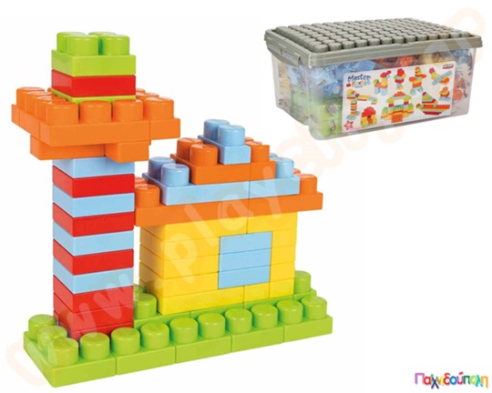 Τουβλάκια Master σε παιχνιδόκουτο 110 τεμαχίων