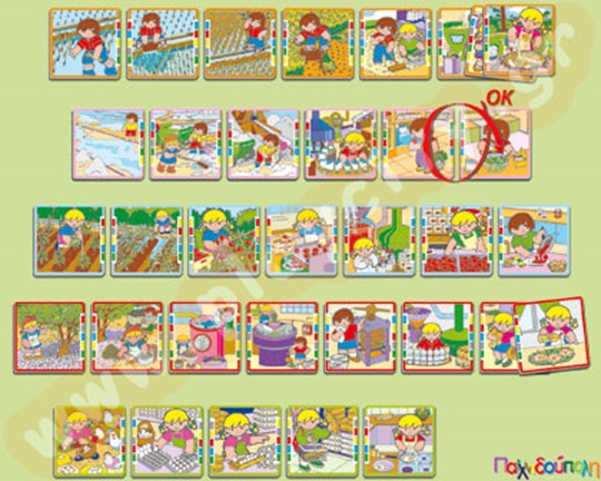 Εκπαιδευτικό Παιχνίδι Αλληλουχίες παραγωγής Νο.2