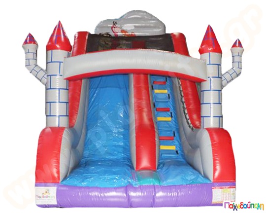 Φουσκωτό Παιχνίδι Πάνω από τα Σύννεφα (με 1 blower)