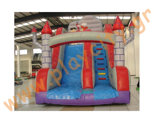 Φουσκωτό Παιχνίδι Πάνω από τα Σύννεφα (με 1 blower)