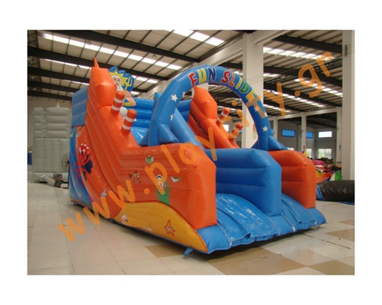 Φουσκωτό Παιχνίδι Φανταστική Τσουλήθρα (με 1 blower)