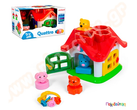 Βρεφικό Παιχνίδι Quattro