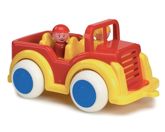 Τζιπ με 2 φιγούρες 25 cm