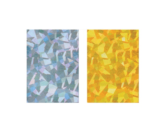 Ολογραφικό χαρτόνι ιριδίζον πρίσμα