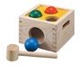Παιχνίδι Ανάπτυξης Λεπτής Κινητικότητας Ξύλινο κουτί με μπάλες Plan Toys