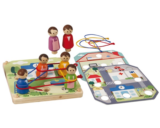 Ξύλινο Παιχνίδι δραστηριοτήτων Plan Toys