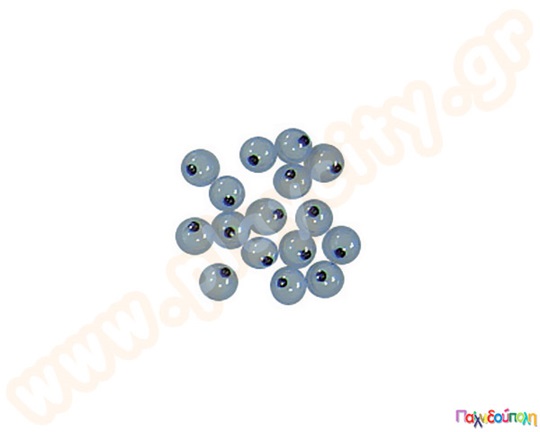 Μάτια αυτοκόλλητα 5mm 50 τεμάχια