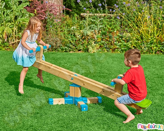 Ξύλινη περιστροφική Τραμπάλα Seesaw