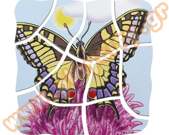 Παζλ 5 Επιπέδων Πεταλούδα