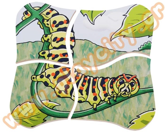 Παζλ 5 Επιπέδων Πεταλούδα