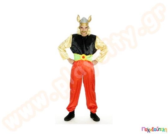 Στολή Ανδρική Γαλάτης (Κόκκινος) Αστεριξ