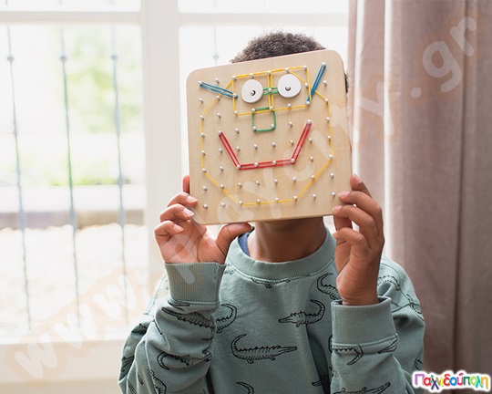 Πίνακας κατασκευών με λαστιχάκια - Geoboard