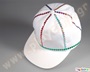 Διακόσμησε λευκό παιδικό καπέλο