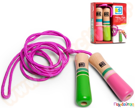 Σχοινάκι γυμναστικής ροζ 2 μέτρα