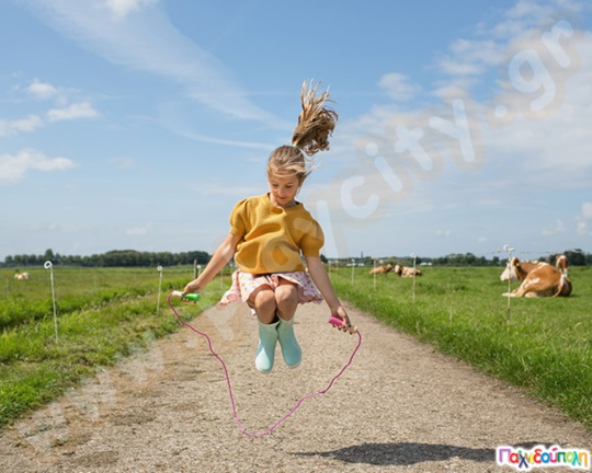 Σχοινάκι γυμναστικής ροζ 2 μέτρα