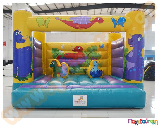 Φουσκωτό Παιχνίδι Τα δεινοσαυράκια (με 1 blower)