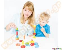 Παιχνίδι Λεπτής Κινητικότητας Torreta, ο ψηλότερος πύργος  Εκπαιδευτικά Παιχνίδια Λεπτής Κινητικότητας