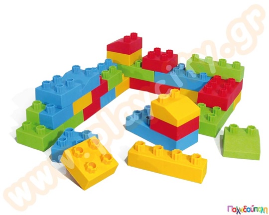 Μαλακά τουβλάκια κατασκευών