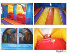 Φουσκωτό Παιχνίδι Διπλή Τσουλήθρα (με 1 blower)  Φουσκωτά Τσουλήθρες