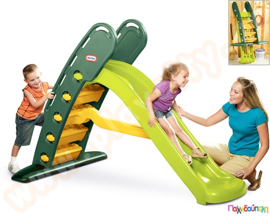 Πλαστική τσουλήθρα Γιγάντια, εύκολης αποθήκευσης Evergreen Little Tikes