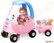 Trailer για πλαστικό αυτοκίνητο Princess Κουπέ Little Tikes  Πλαστικά Παιδικά Αυτοκίνητα