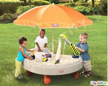 Κατασκευαστικό Παιχνίδι Άμμου και Νερού με Ομπρέλα Little Tikes  Παιχνίδια Άμμου και Νερού