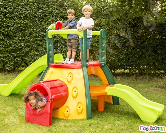 Πλαστικό Σύστημα Παιχνιδιού Διώροφο κέντρο δραστηριοτήτων Evergreen Little Tikes