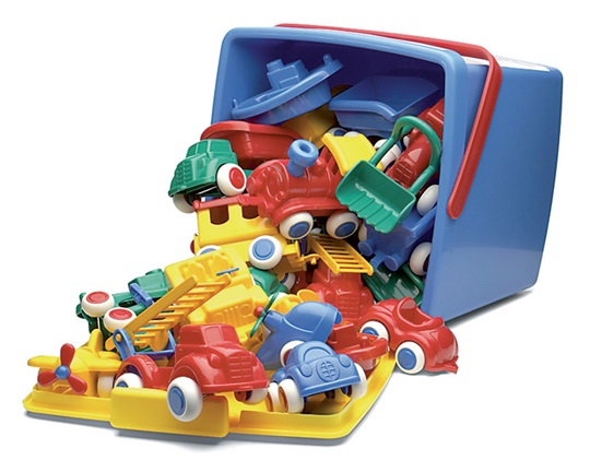 Κουβάς γίγας με 30 οχήματα