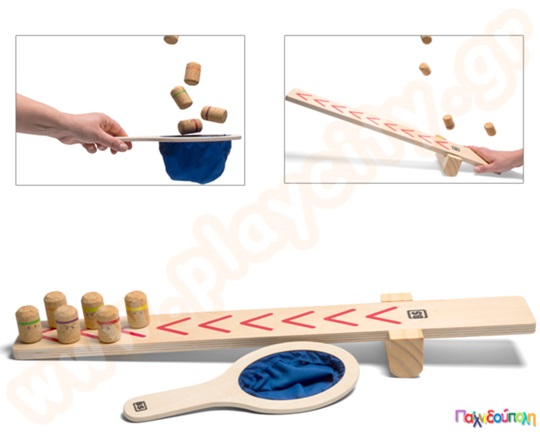 Σανίδα στόχου με νιντζάκια