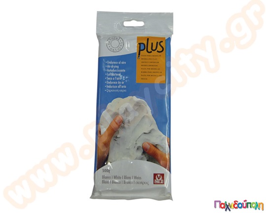 Πηλός φυτικός λευκός plus 500 gr