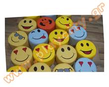 Σκαμπό Πουφ Φατσούλες με κέντημα 25χ15 cm  Μαλακές Γωνιές Νηπιαγωγείων