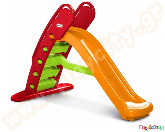 Πλαστική τσουλήθρα Γιγάντια, εύκολης αποθήκευσης Rainbow Little Tikes