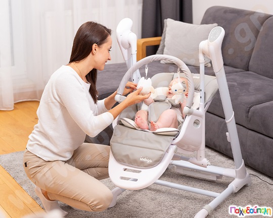 Καρεκλάκι φαγητού - ρελάξ μέντα 2 σε 1