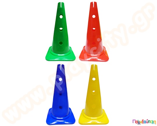 Διαδρομές Ισορροπίας Κώνοι άθλησης-στήριξης 12 τρύπες / (42) εκ.