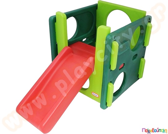 Πλαστική τσουλήθρα-αναρριχητής Γυμναστήριο δραστηριοτήτων Evergreen Little Tikes