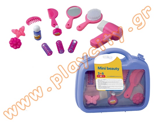 Βαλιτσάκι ομορφιάς mini με 12 αξεσουάρ