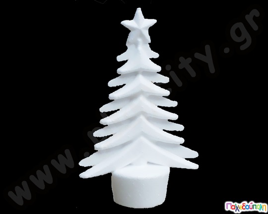 Διακοσμητικά από Φελιζόλ Δένδρο Χριστουγέννων (9χ15) cm