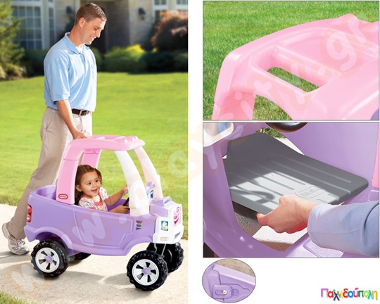 Πλαστικό αυτοκίνητο Ευχάριστο φορτηγό Princess Little Tikes