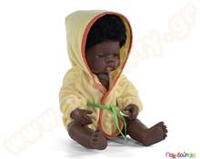 Κούκλα αγοράκι Αφρικάνος με μαλλιά 38 εκ.  Μωράκια - Φροντίδα Μωρού - Καροτσάκια