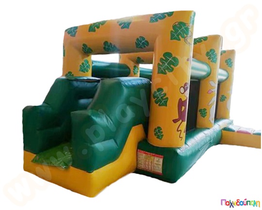 Φουσκωτό Παιχνίδι Περιπέτεια στη ζούγκλα (με 1 blower)