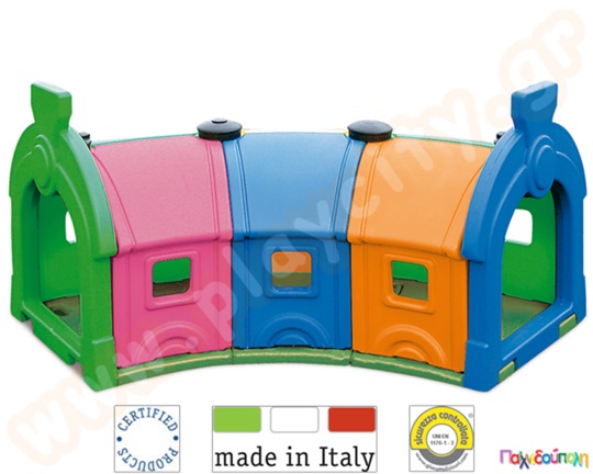 Πλαστικό τούνελ παιχνιδιού Τρενάκι Βασικό Σετ