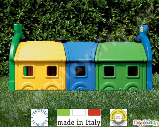 Πλαστικό τούνελ παιχνιδιού Τρενάκι Βασικό Σετ