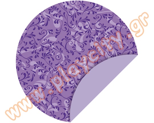 Χαρτιά Origami Στρόγγυλο Βιολετί