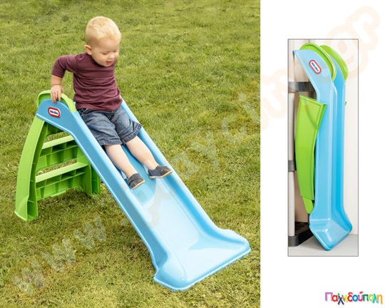 Πλαστική τσουλήθρα Μικρή, εύκολης αποθήκευσης Sunshine Little Tikes